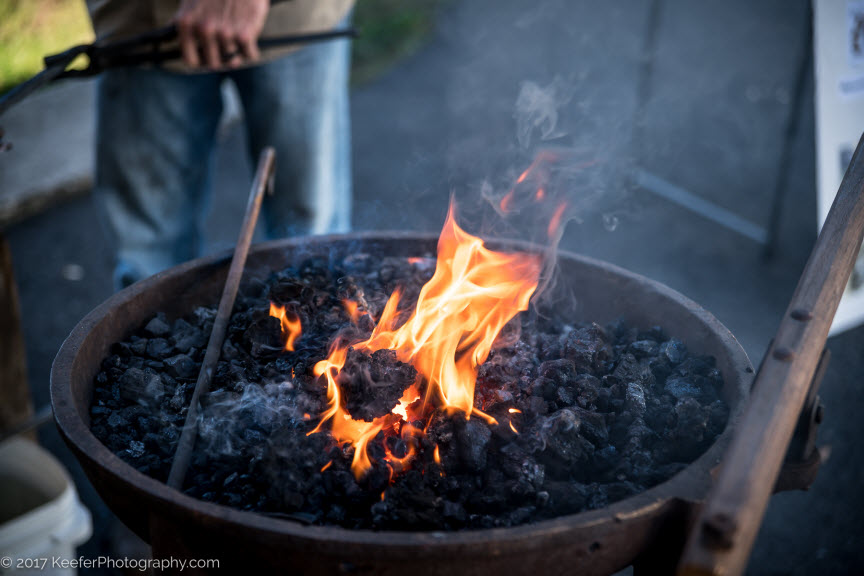 Live Blacksmithing