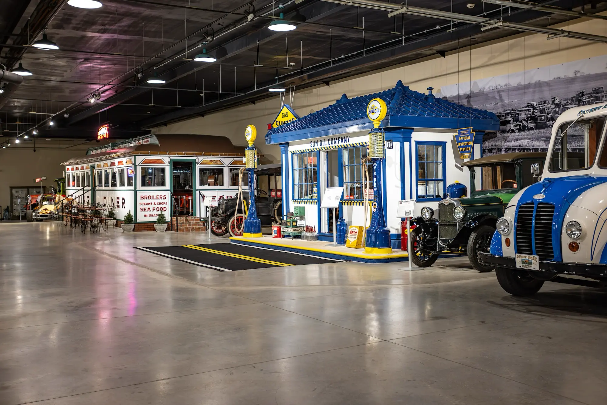 1921 Sunoco Gas Station