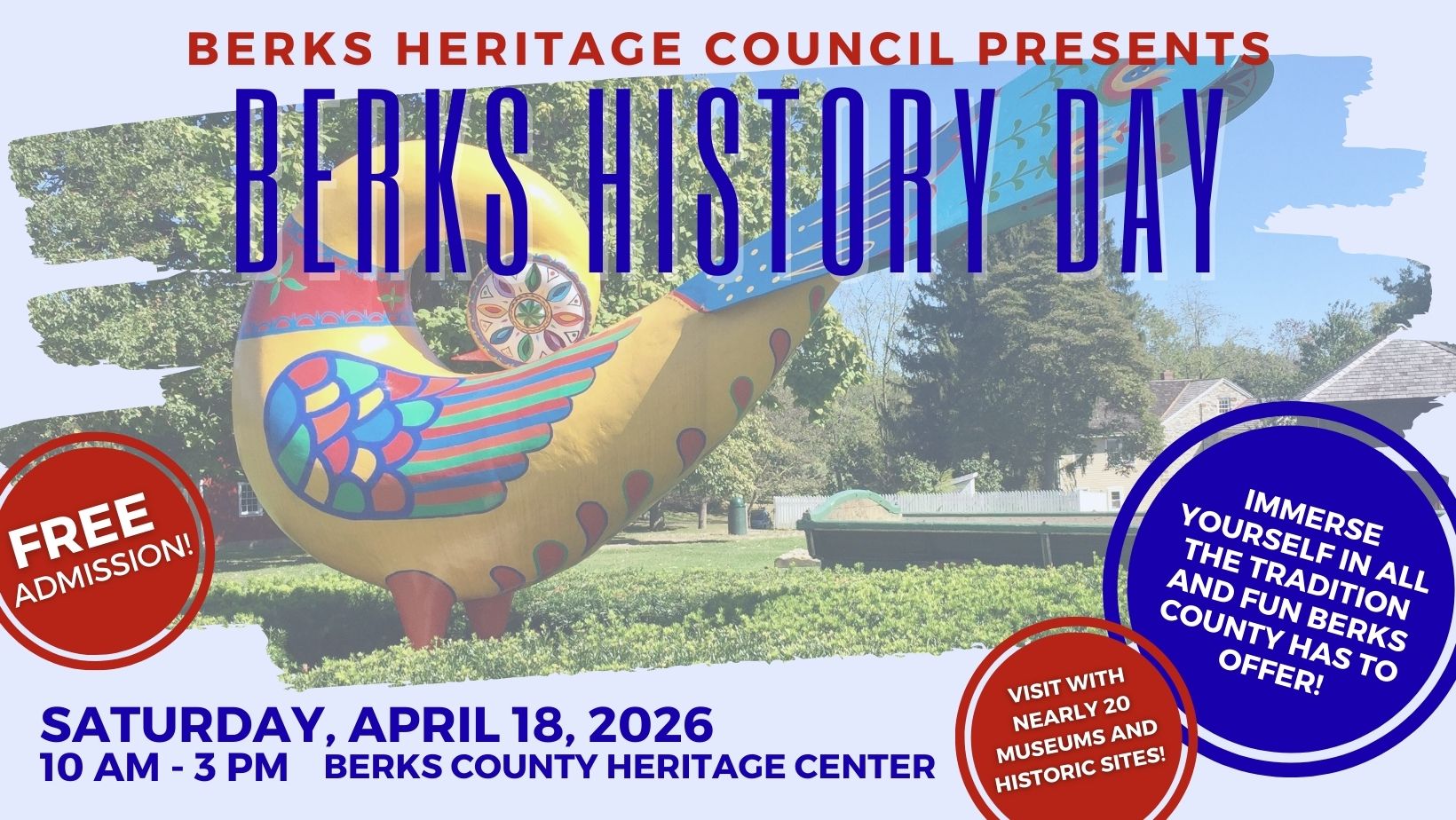 Berks History Day 2026 - Facebook Event Cover Photo