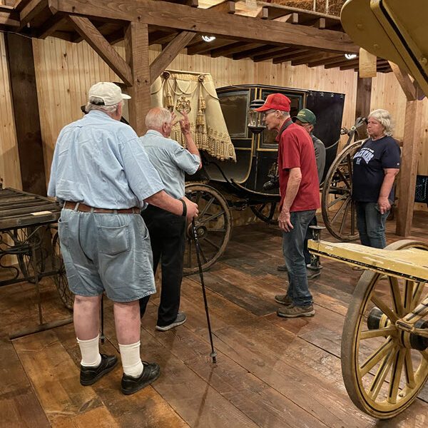 bob d carriage barn - group tours